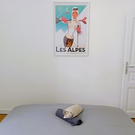 102 - Appart Renove Avec Grand Salon Et 1 Chambre - Tram Et Clinique Mutualiste A 1 Min Grenoble Eksteriør billede