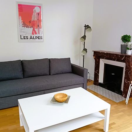 102 - Appart Renove Avec Grand Salon Et 1 Chambre - Tram Et Clinique Mutualiste A 1 Min Grenoble Eksteriør billede