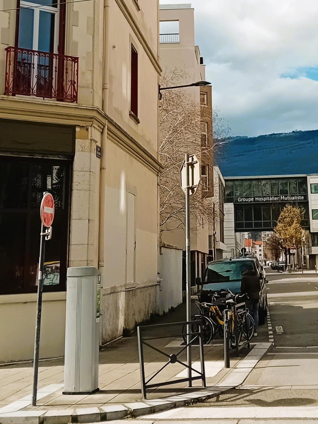 102 - Appart Renove Avec Grand Salon Et 1 Chambre - Tram Et Clinique Mutualiste A 1 Min Grenoble Eksteriør billede
